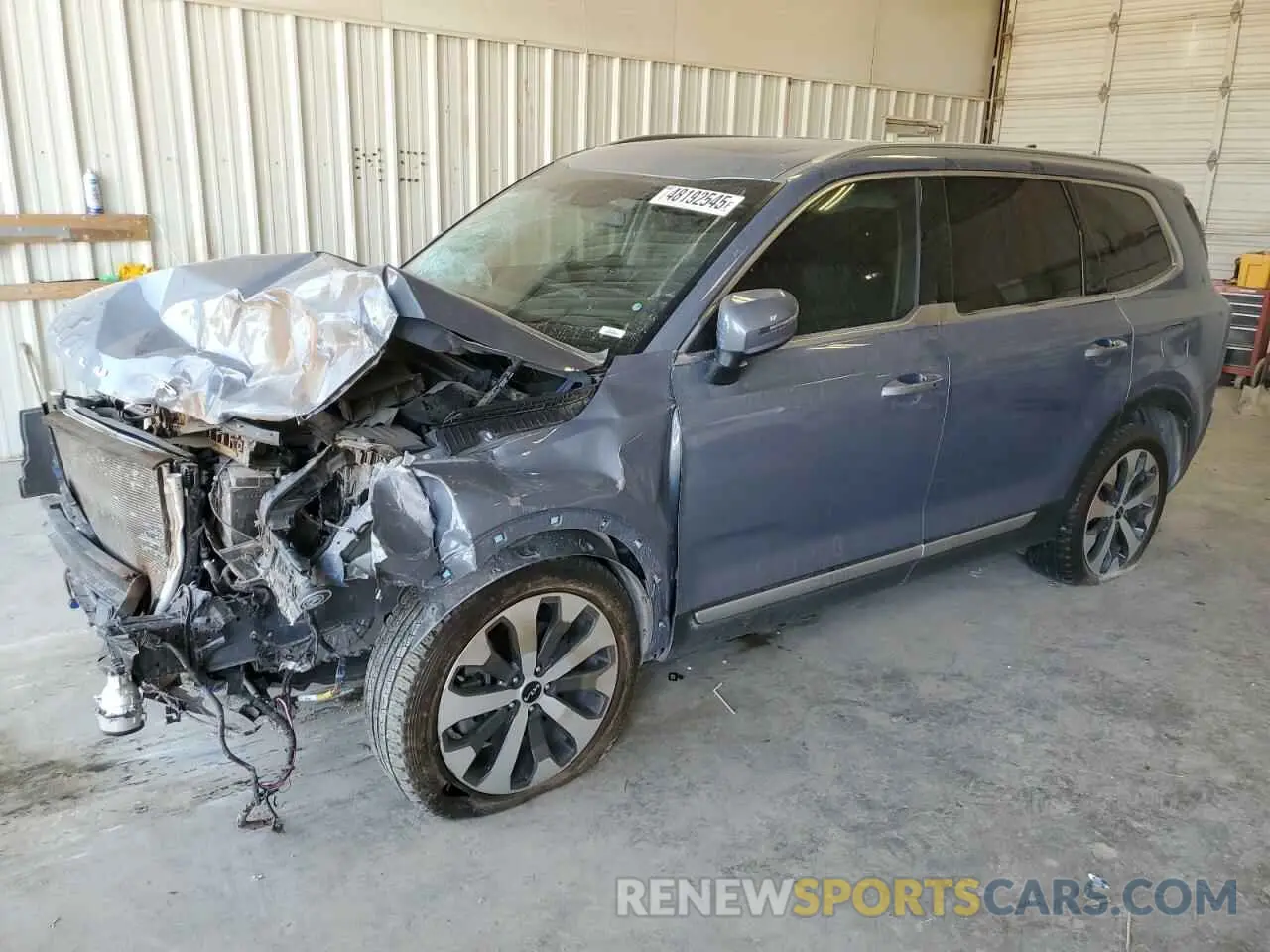 1 Photograph of a damaged car 5XYP64HC4NG265525 KIA TELLURIDE 2022