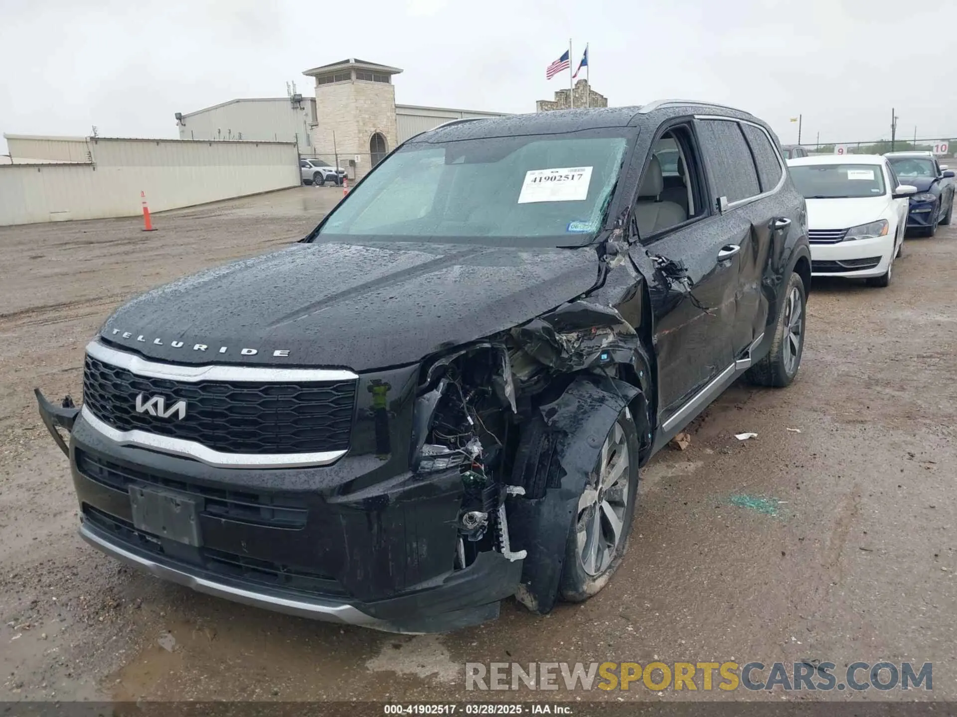2 Photograph of a damaged car 5XYP64HC7NG198239 KIA TELLURIDE 2022