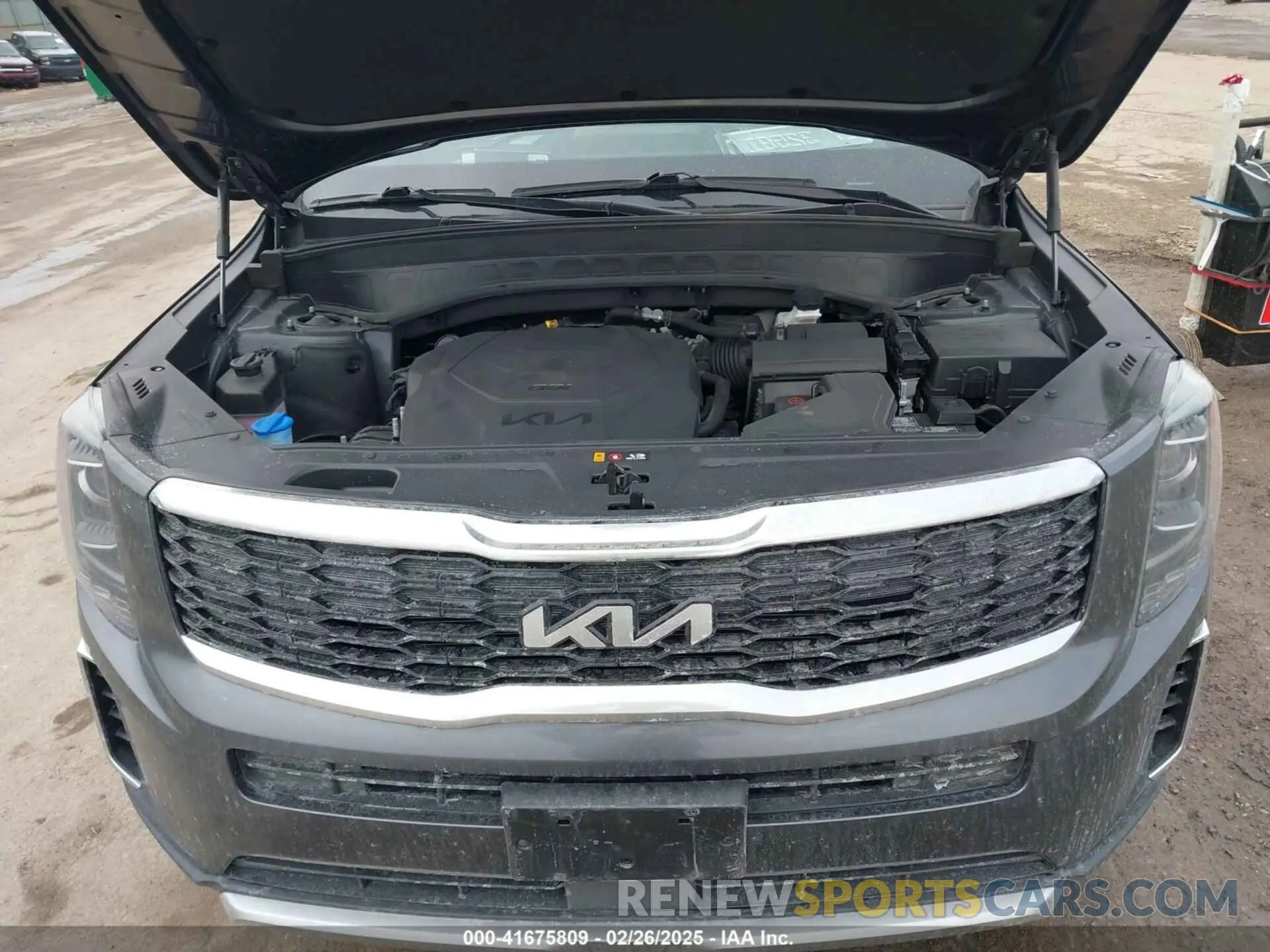 10 Photograph of a damaged car 5XYP6DHC1NG233633 KIA TELLURIDE 2022
