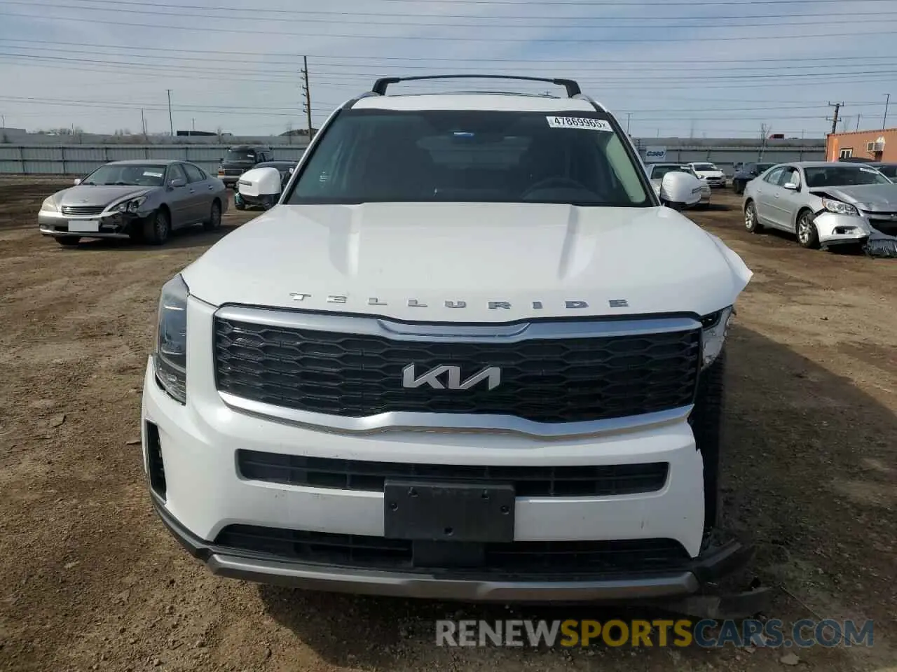 5 Photograph of a damaged car 5XYP6DHC1NG324448 KIA TELLURIDE 2022