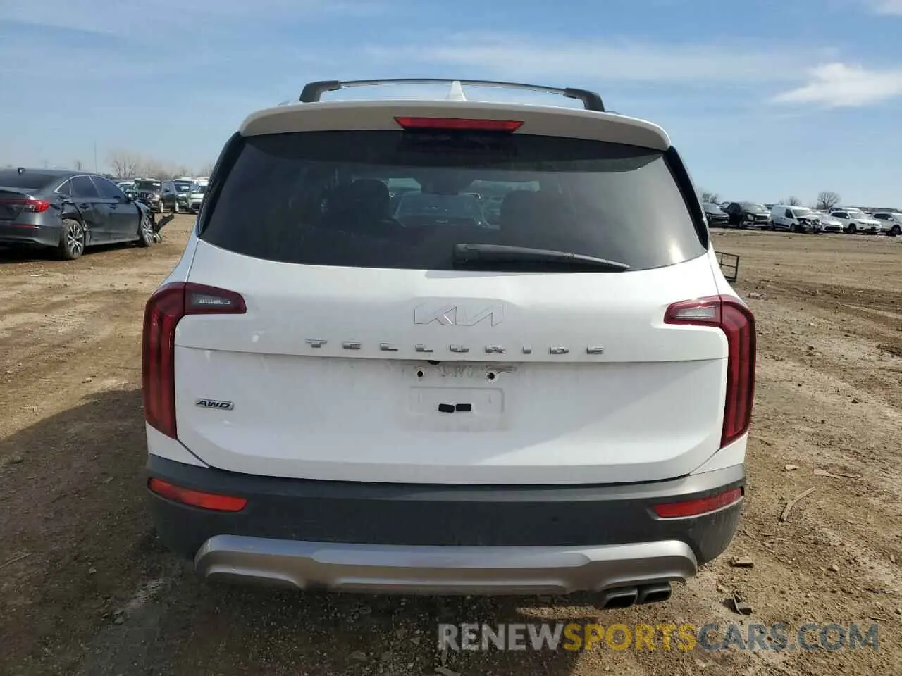 6 Photograph of a damaged car 5XYP6DHC1NG324448 KIA TELLURIDE 2022