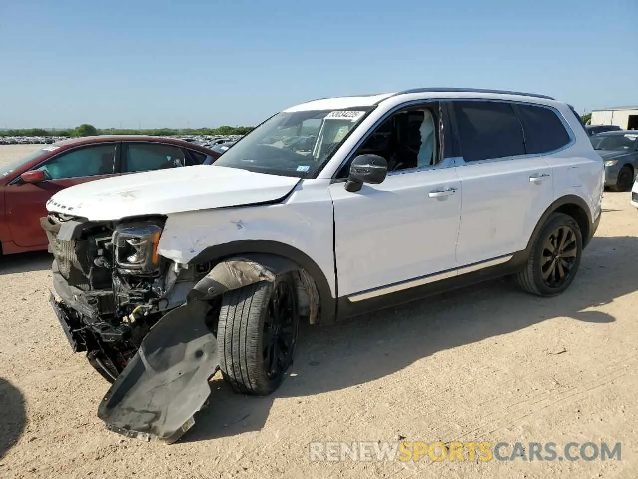 1 Photograph of a damaged car 5XYP6DHC2NG241756 KIA TELLURIDE 2022