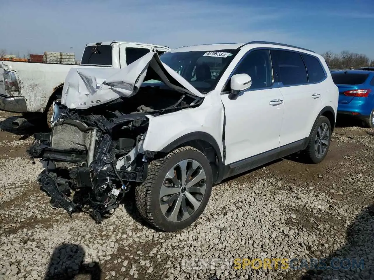 1 Photograph of a damaged car 5XYP6DHC3NG211035 KIA TELLURIDE 2022