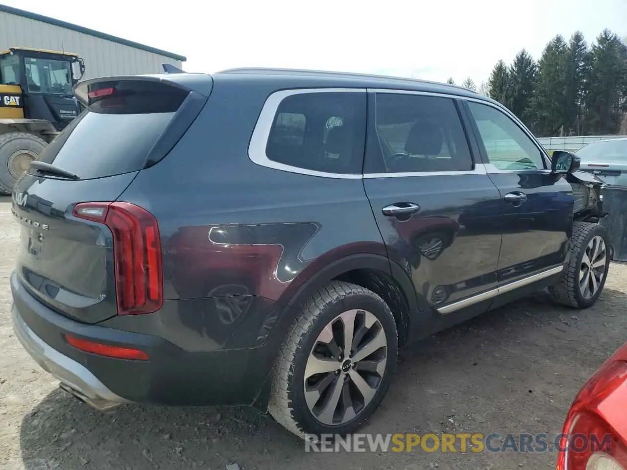 3 Photograph of a damaged car 5XYP6DHC7NG244569 KIA TELLURIDE 2022