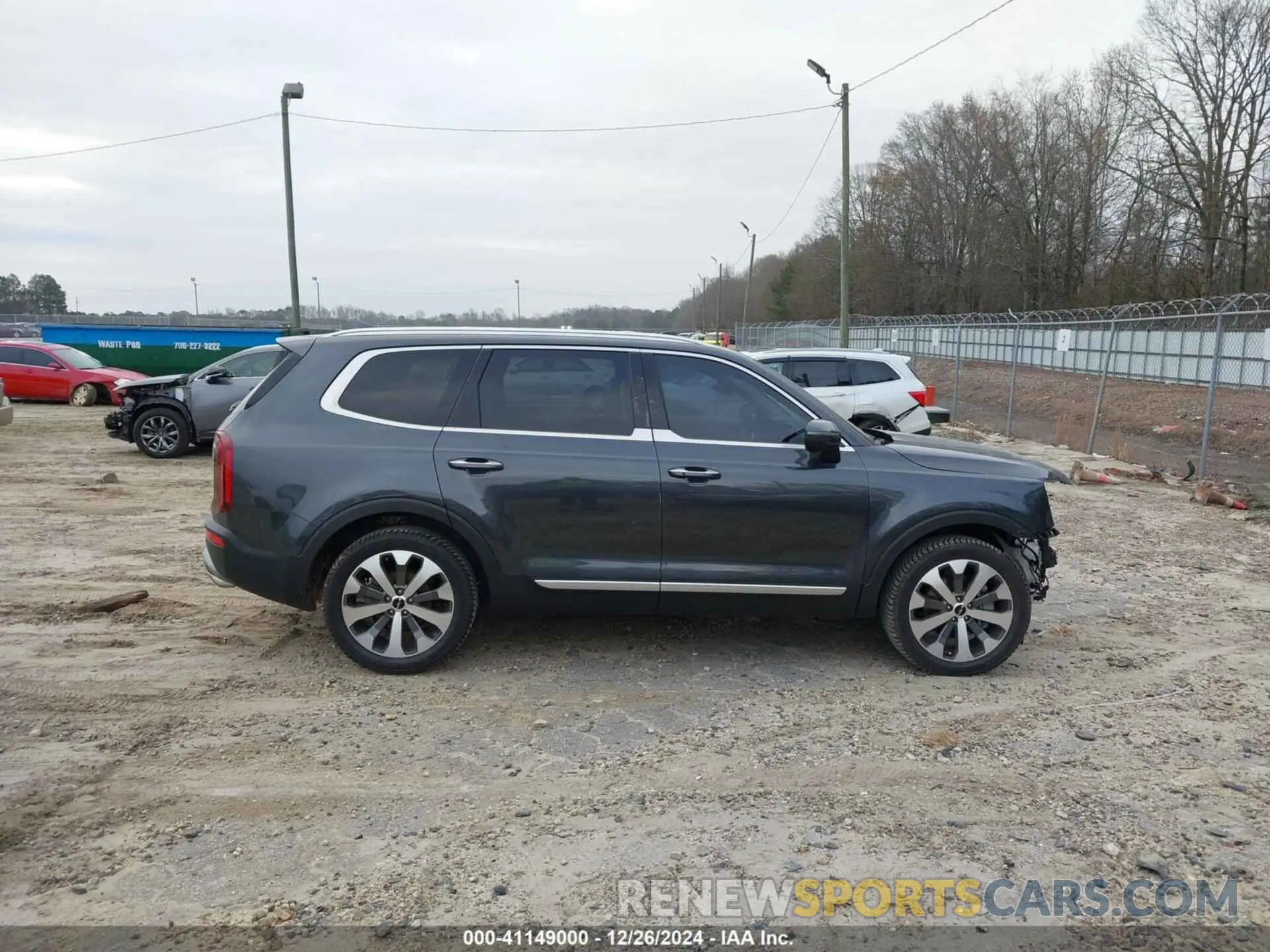 14 Photograph of a damaged car 5XYP6DHCXNG240676 KIA TELLURIDE 2022