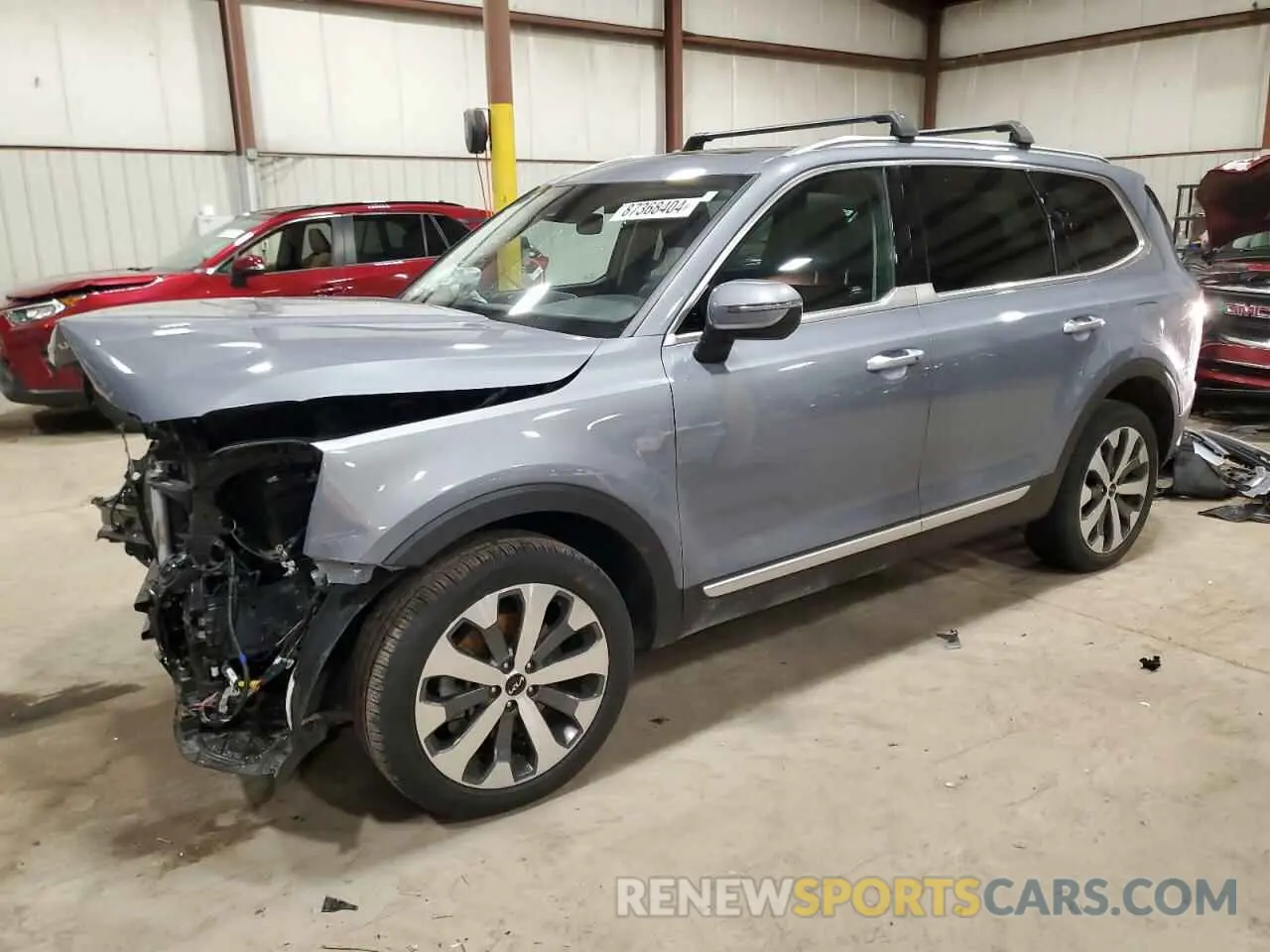 1 Photograph of a damaged car 5XYP6DHCXNG249121 KIA TELLURIDE 2022