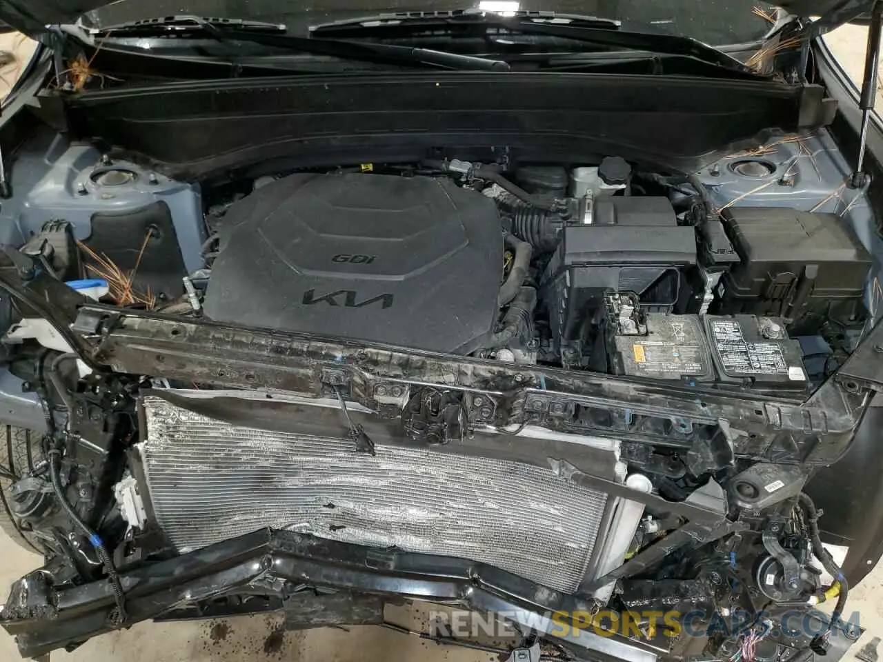12 Photograph of a damaged car 5XYP6DHCXNG249121 KIA TELLURIDE 2022