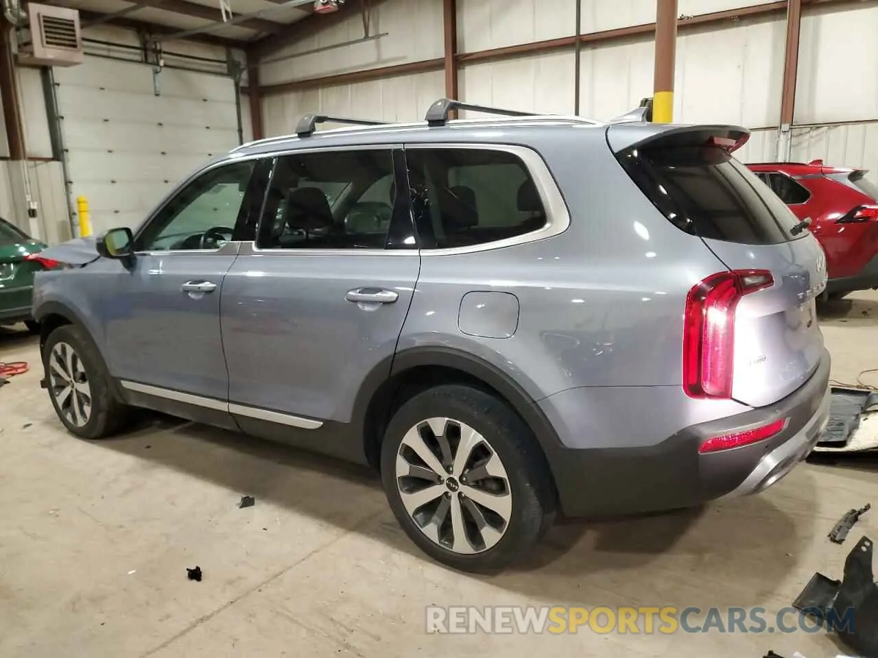 2 Photograph of a damaged car 5XYP6DHCXNG249121 KIA TELLURIDE 2022