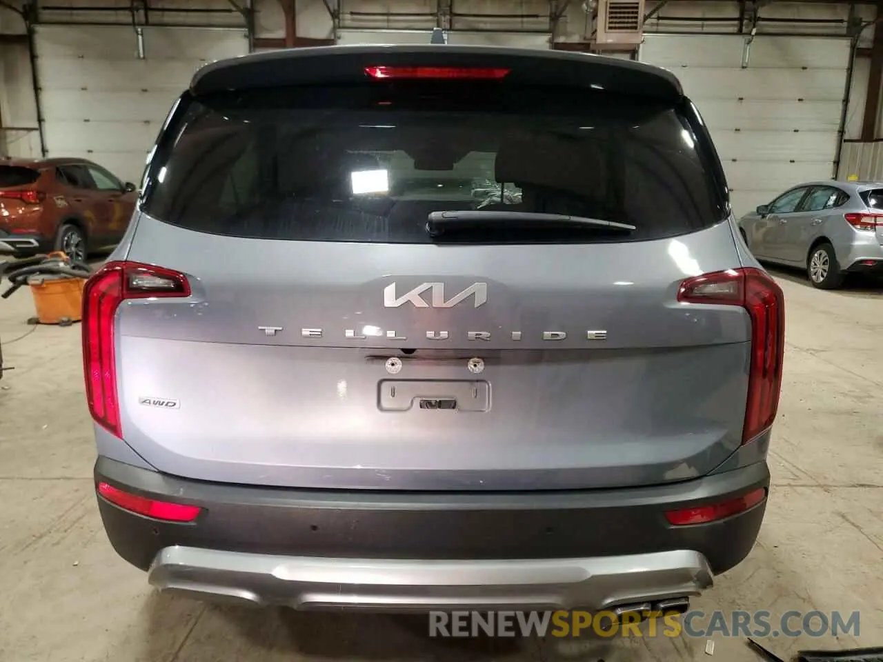 6 Photograph of a damaged car 5XYP6DHCXNG249121 KIA TELLURIDE 2022
