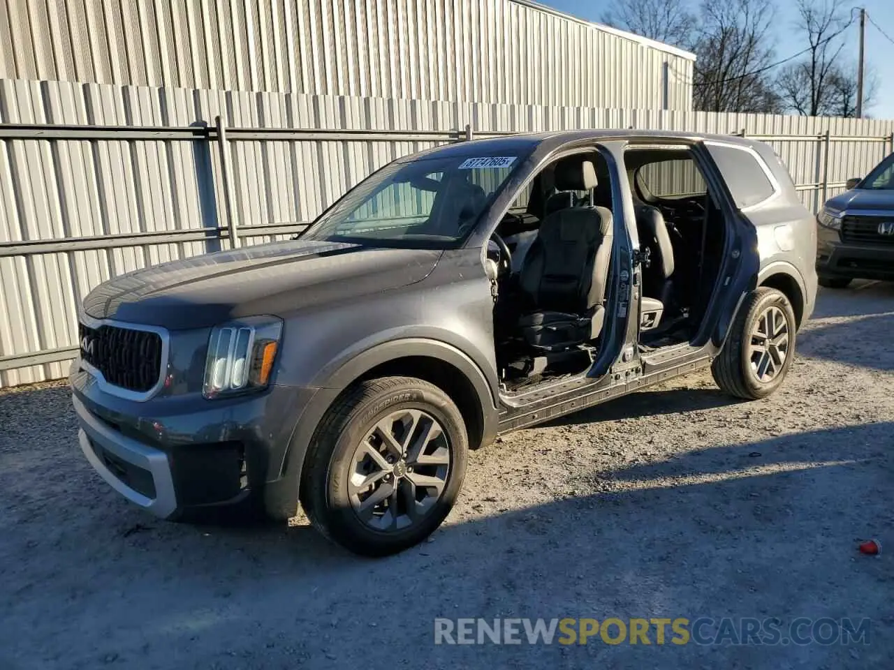 1 Photograph of a damaged car 5XYP24GC1PG386660 KIA TELLURIDE 2023