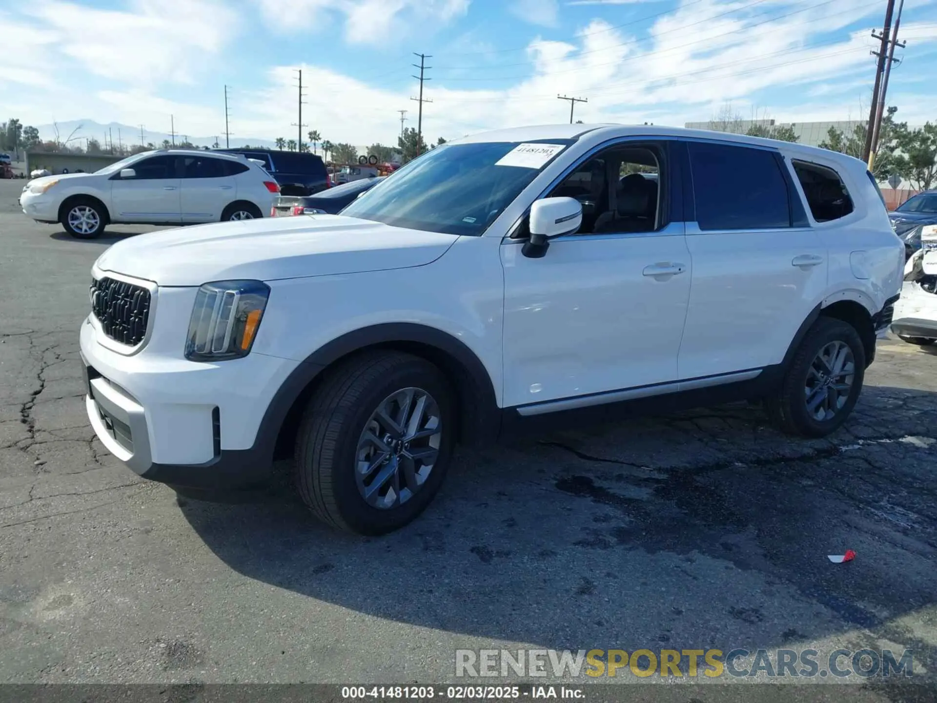 2 Photograph of a damaged car 5XYP24GCXPG374636 KIA TELLURIDE 2023