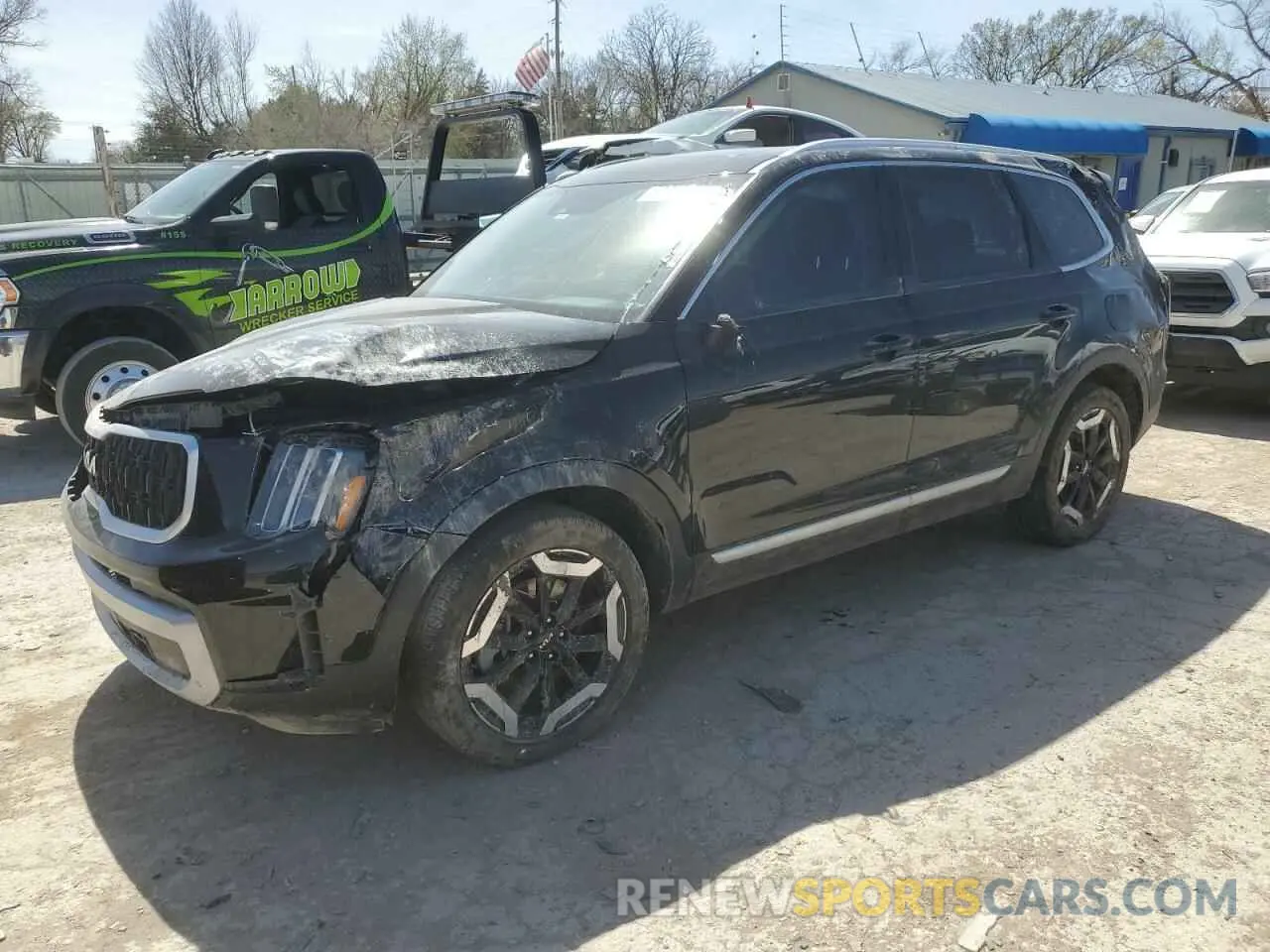 1 Photograph of a damaged car 5XYP34GC0PG347913 KIA TELLURIDE 2023