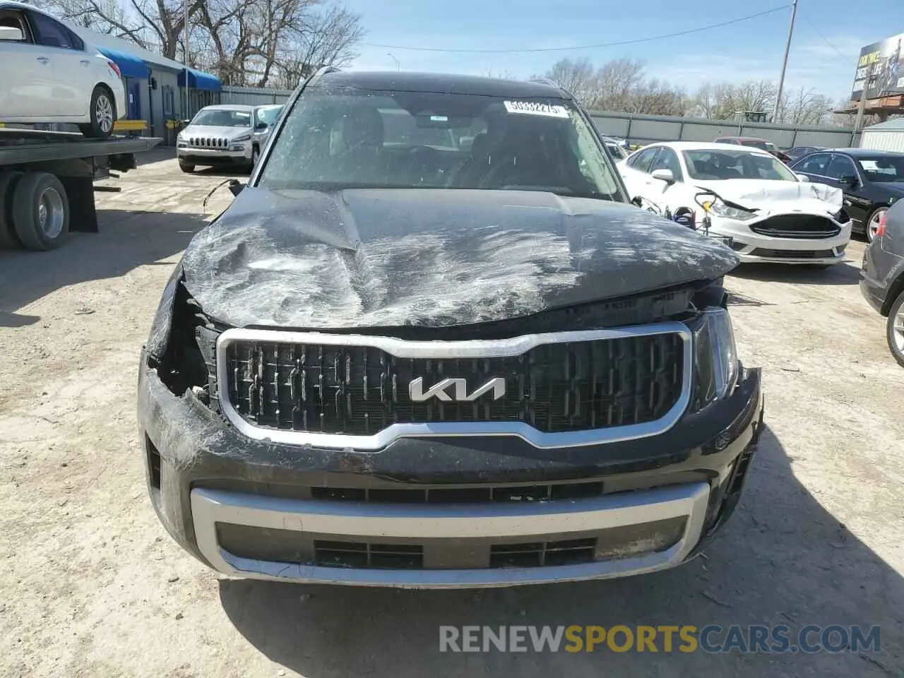 5 Photograph of a damaged car 5XYP34GC0PG347913 KIA TELLURIDE 2023