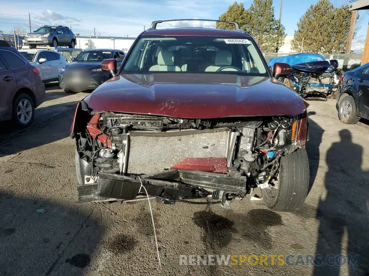 5 Photograph of a damaged car 5XYP34GC2PG364969 KIA TELLURIDE 2023