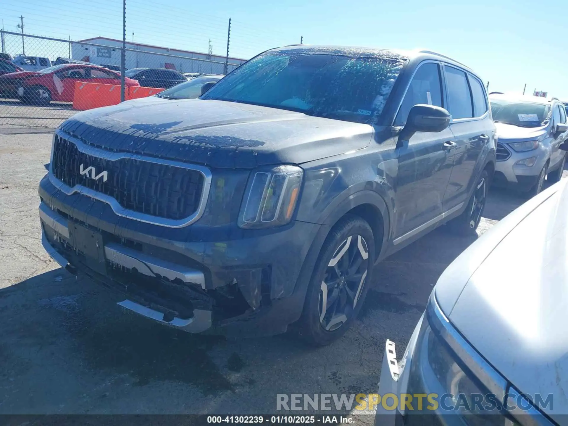 2 Photograph of a damaged car 5XYP34GC4PG382146 KIA TELLURIDE 2023