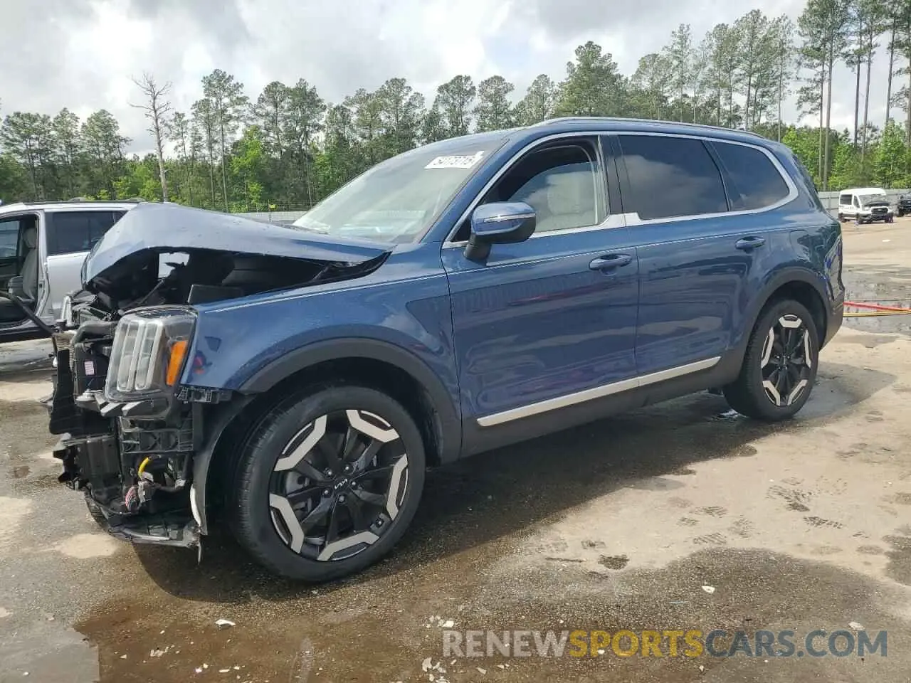 1 Photograph of a damaged car 5XYP34GC5PG342125 KIA TELLURIDE 2023