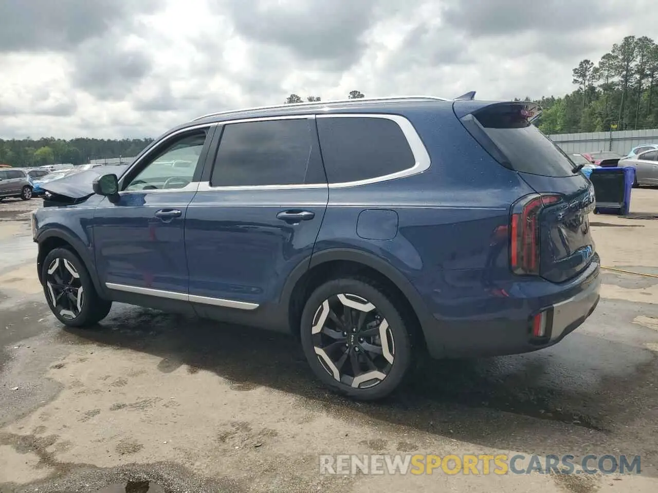 2 Photograph of a damaged car 5XYP34GC5PG342125 KIA TELLURIDE 2023