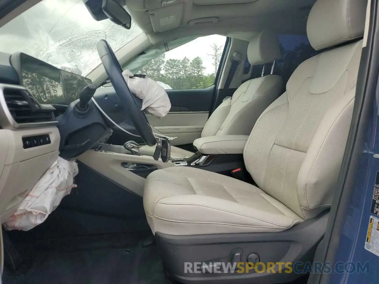 7 Photograph of a damaged car 5XYP34GC5PG342125 KIA TELLURIDE 2023