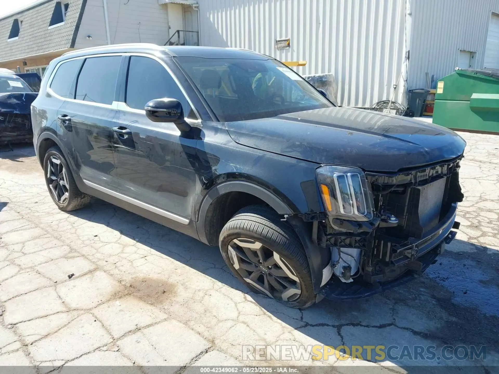 1 Photograph of a damaged car 5XYP34GC5PG364030 KIA TELLURIDE 2023