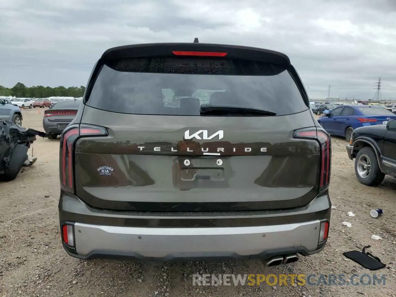 6 Photograph of a damaged car 5XYP34GC7PG348752 KIA TELLURIDE 2023