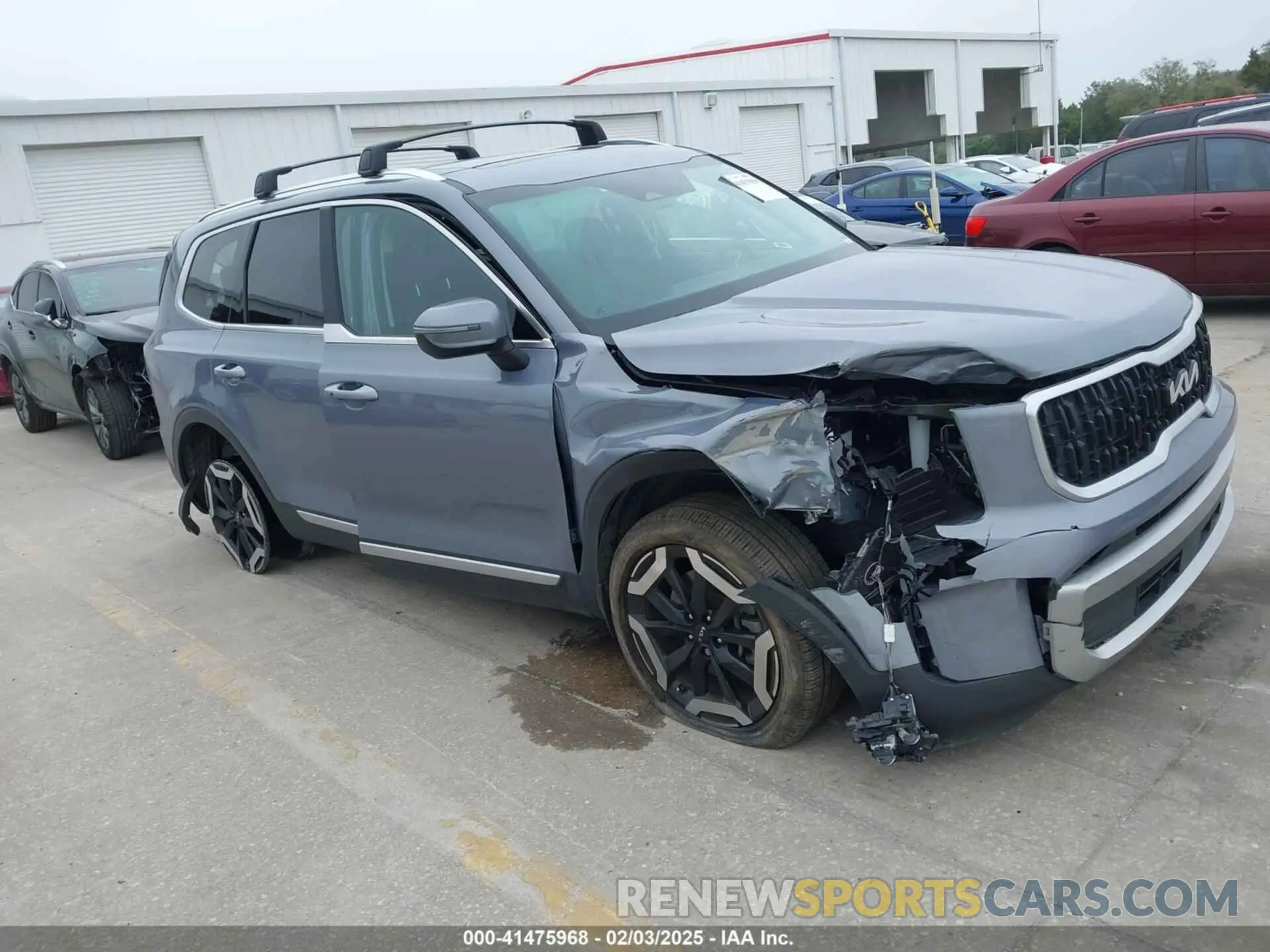 13 Photograph of a damaged car 5XYP34GC7PG356057 KIA TELLURIDE 2023