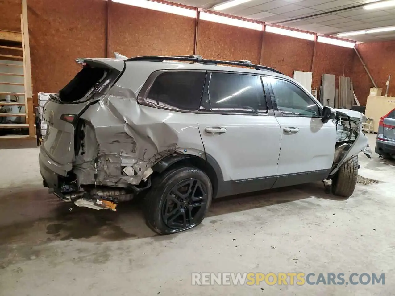 3 Photograph of a damaged car 5XYP3DGC0PG327418 KIA TELLURIDE 2023