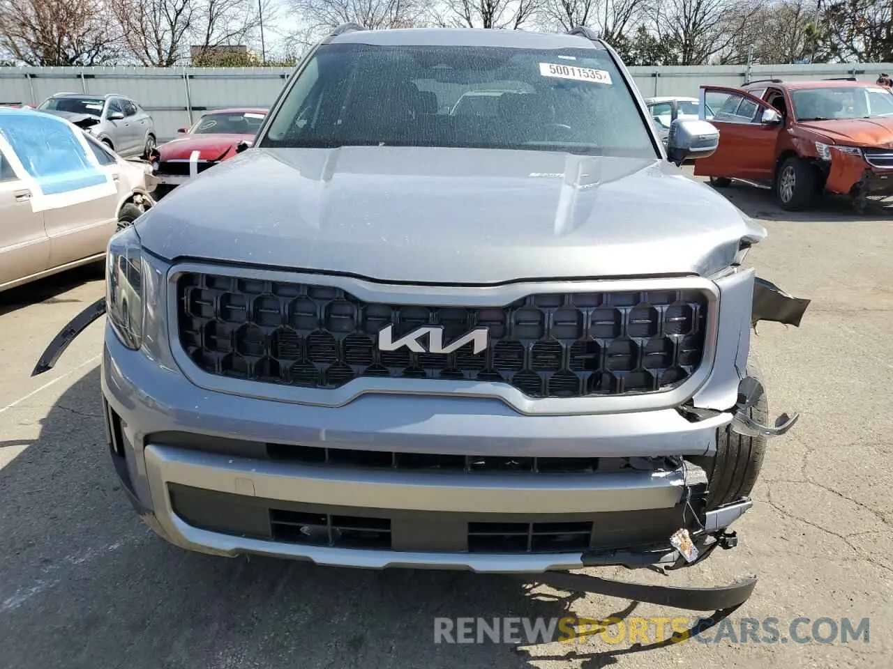 5 Photograph of a damaged car 5XYP3DGC0PG339164 KIA TELLURIDE 2023
