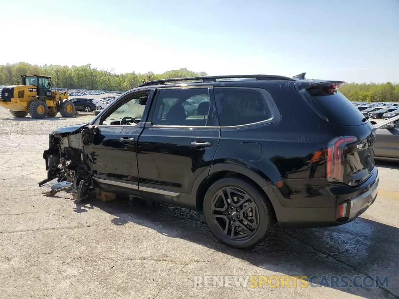 2 Photograph of a damaged car 5XYP3DGC0PG391359 KIA TELLURIDE 2023