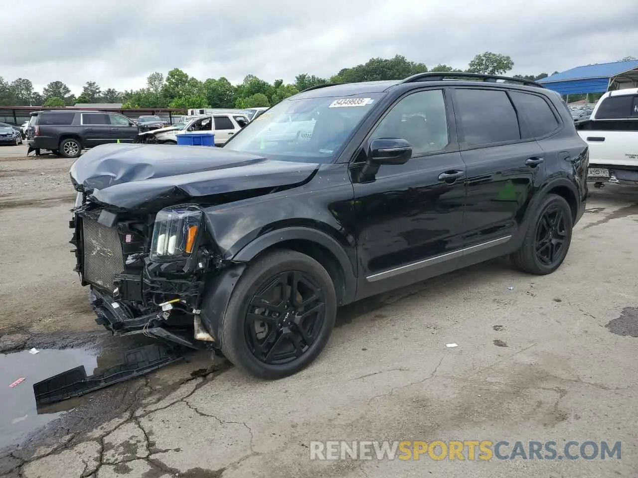 1 Photograph of a damaged car 5XYP3DGC2PG329428 KIA TELLURIDE 2023