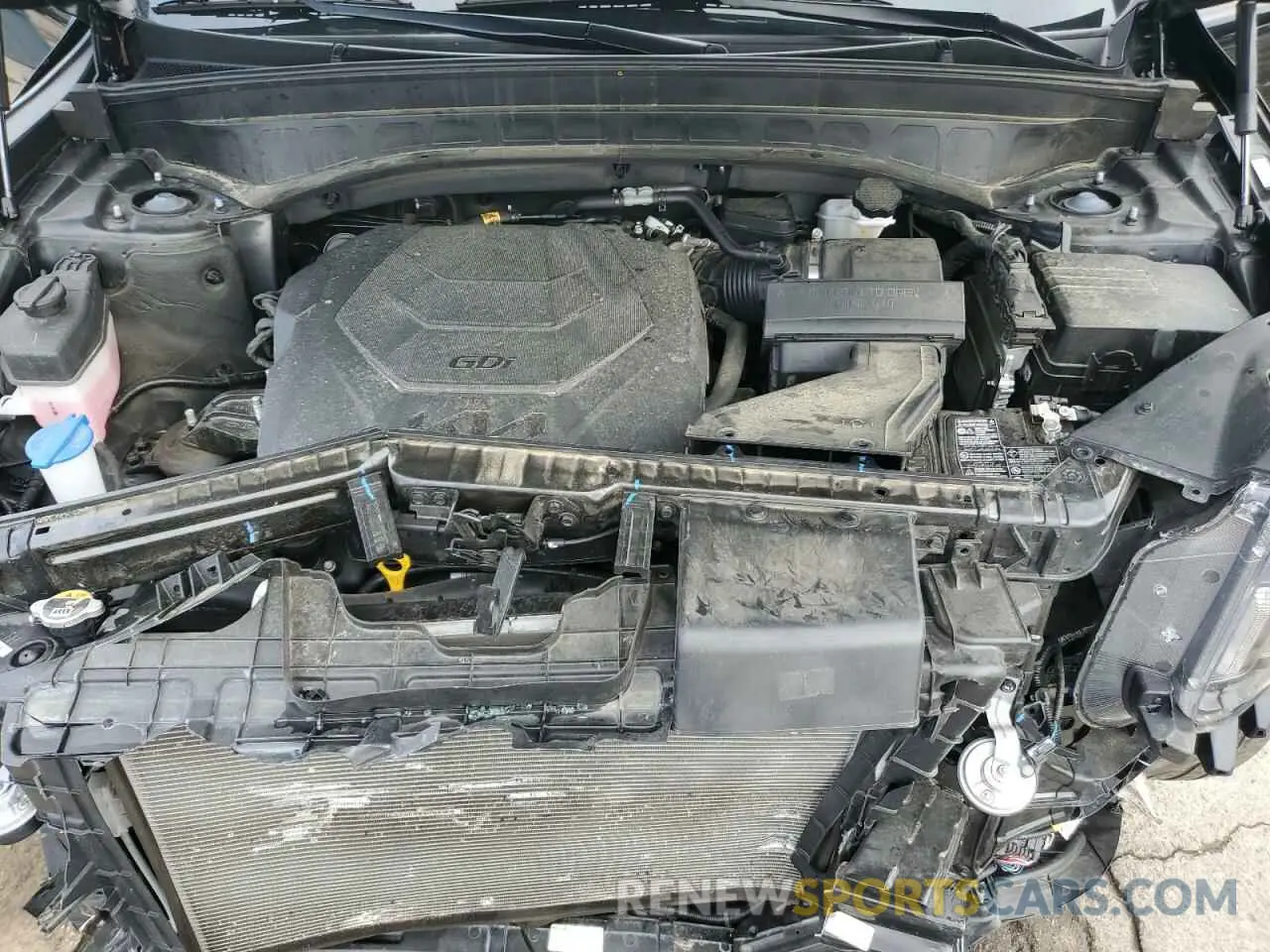 12 Photograph of a damaged car 5XYP3DGC2PG329428 KIA TELLURIDE 2023