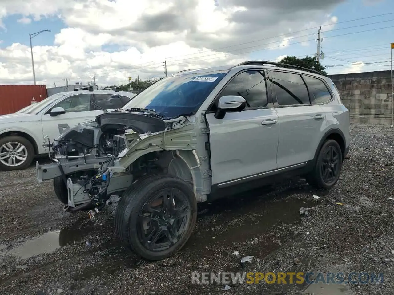 1 Photograph of a damaged car 5XYP3DGC5PG386688 KIA TELLURIDE 2023