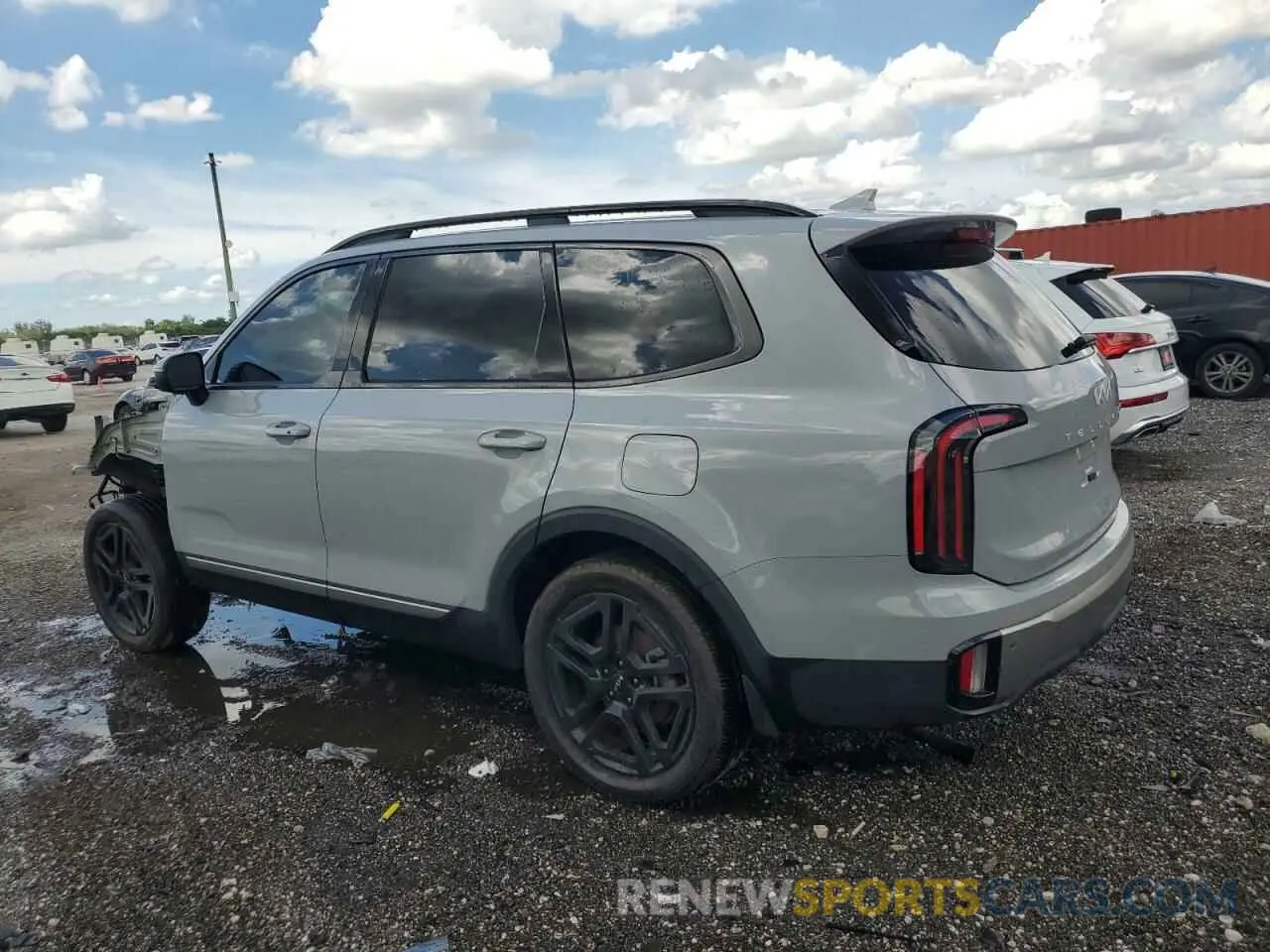 2 Photograph of a damaged car 5XYP3DGC5PG386688 KIA TELLURIDE 2023