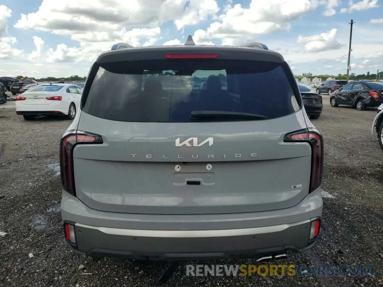 6 Photograph of a damaged car 5XYP3DGC5PG386688 KIA TELLURIDE 2023