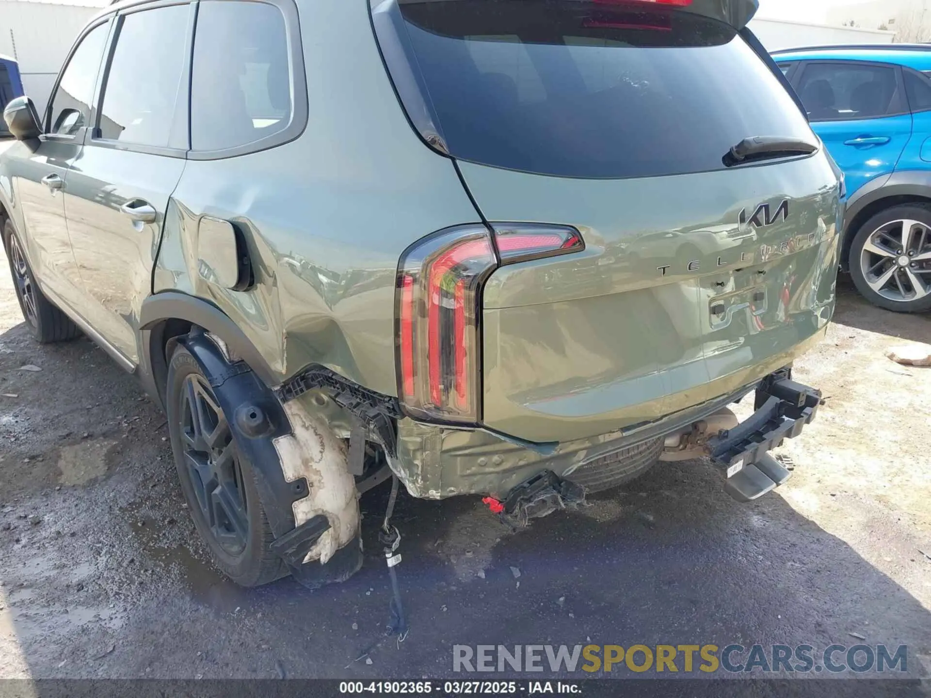 6 Photograph of a damaged car 5XYP3DGC6PG340089 KIA TELLURIDE 2023