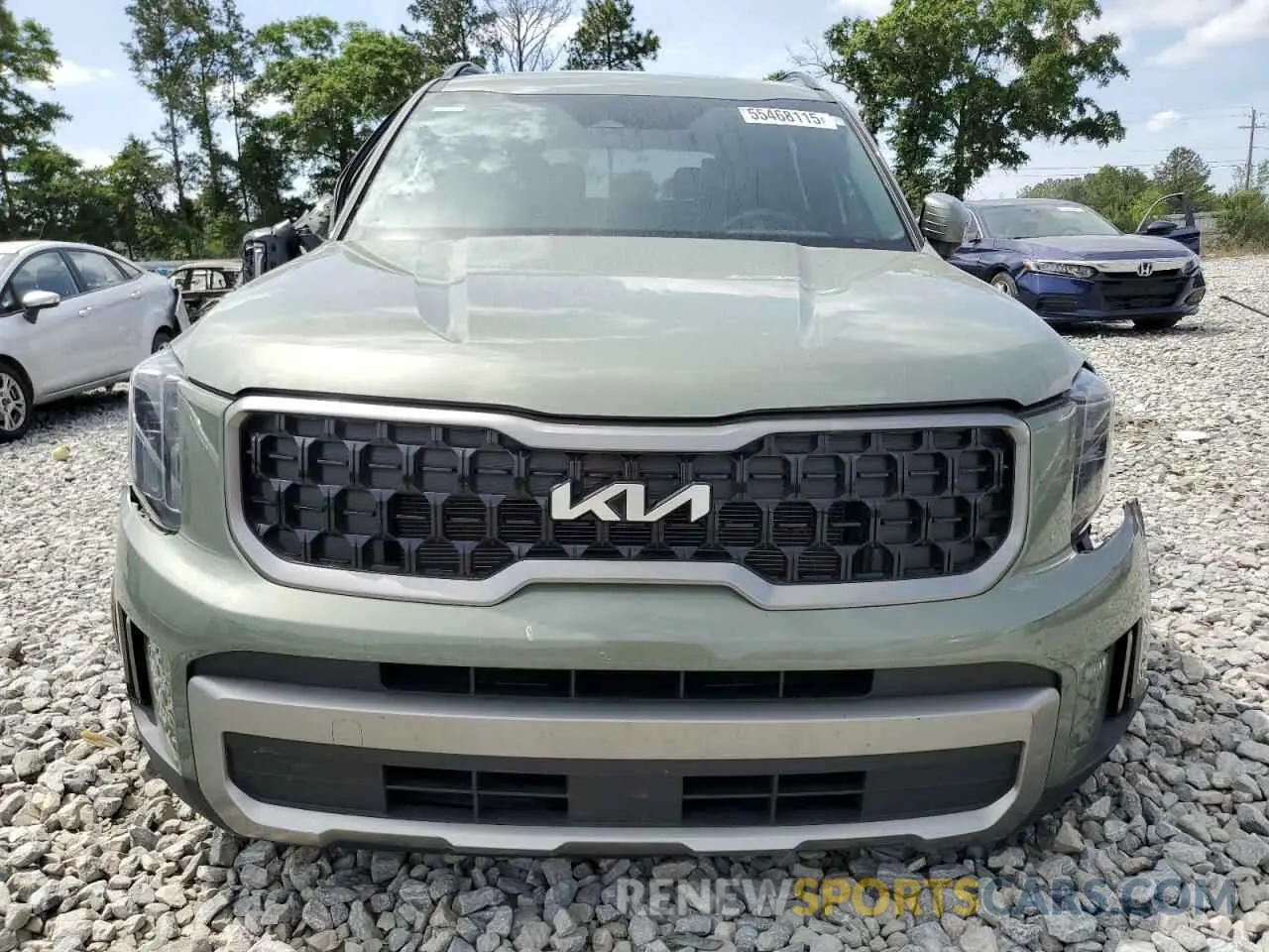 5 Photograph of a damaged car 5XYP3DGC6PG360956 KIA TELLURIDE 2023