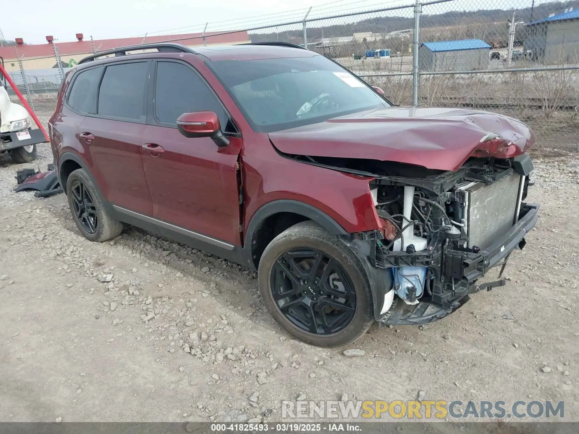 1 Photograph of a damaged car 5XYP3DGC7PG351361 KIA TELLURIDE 2023