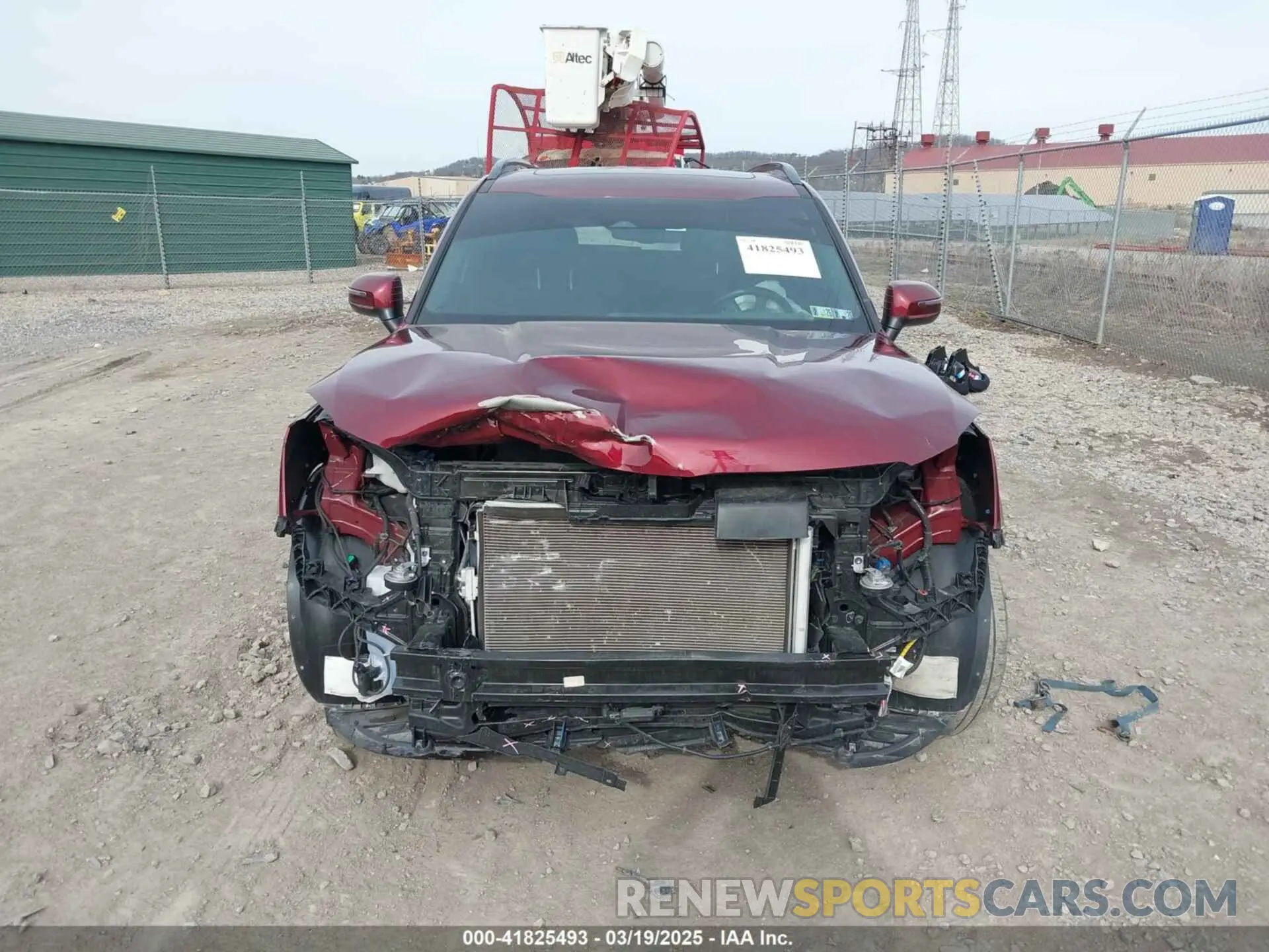 13 Photograph of a damaged car 5XYP3DGC7PG351361 KIA TELLURIDE 2023