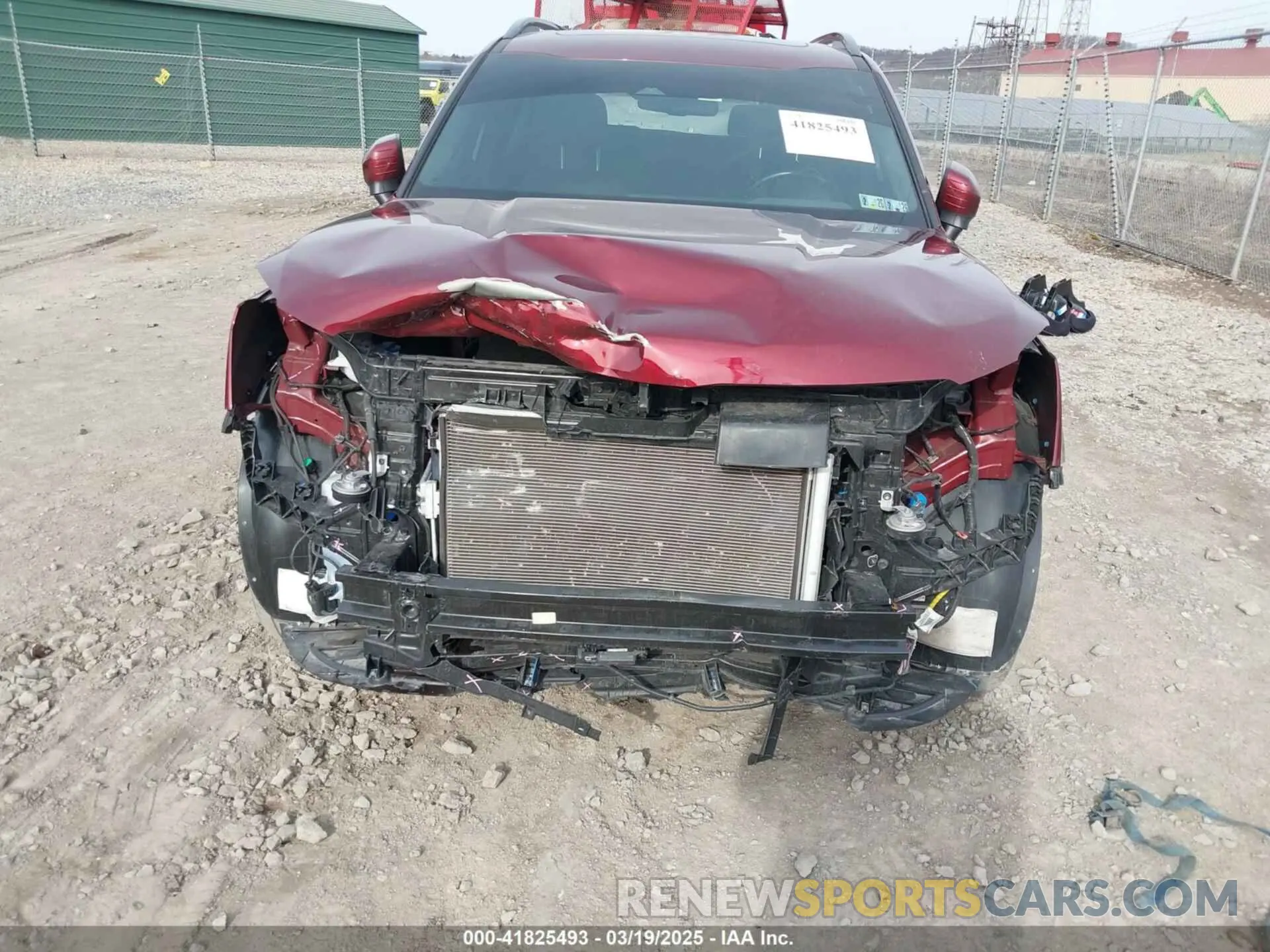 6 Photograph of a damaged car 5XYP3DGC7PG351361 KIA TELLURIDE 2023