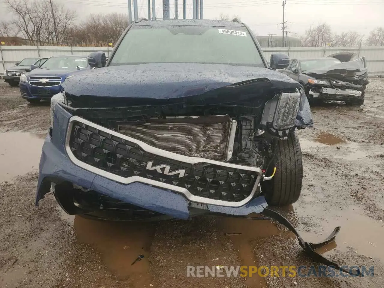 5 Photograph of a damaged car 5XYP3DGC7PG404463 KIA TELLURIDE 2023