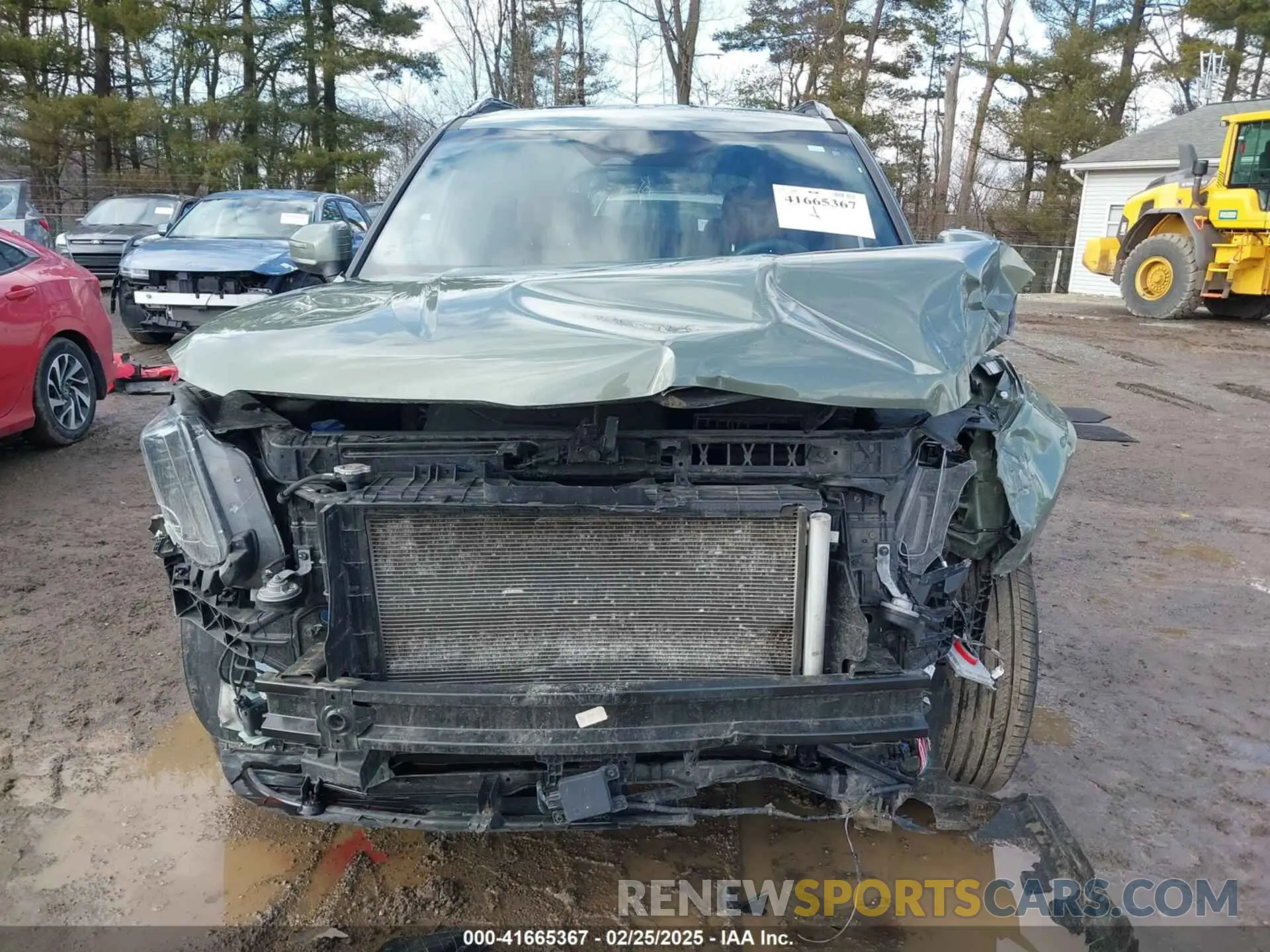 13 Photograph of a damaged car 5XYP3DGC8PG338845 KIA TELLURIDE 2023