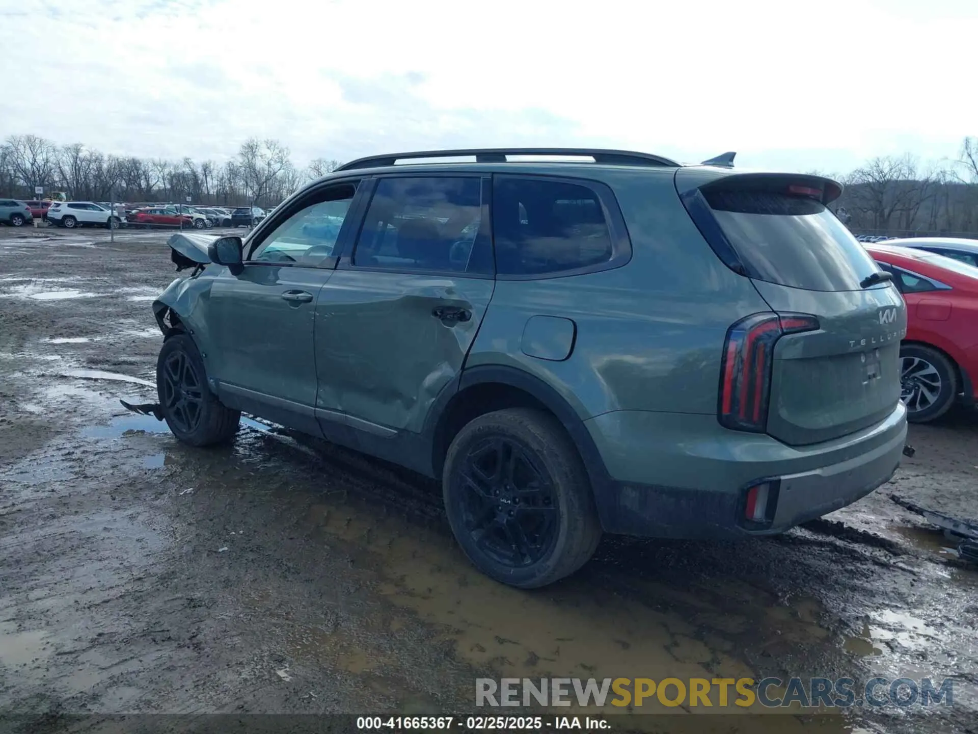 3 Photograph of a damaged car 5XYP3DGC8PG338845 KIA TELLURIDE 2023