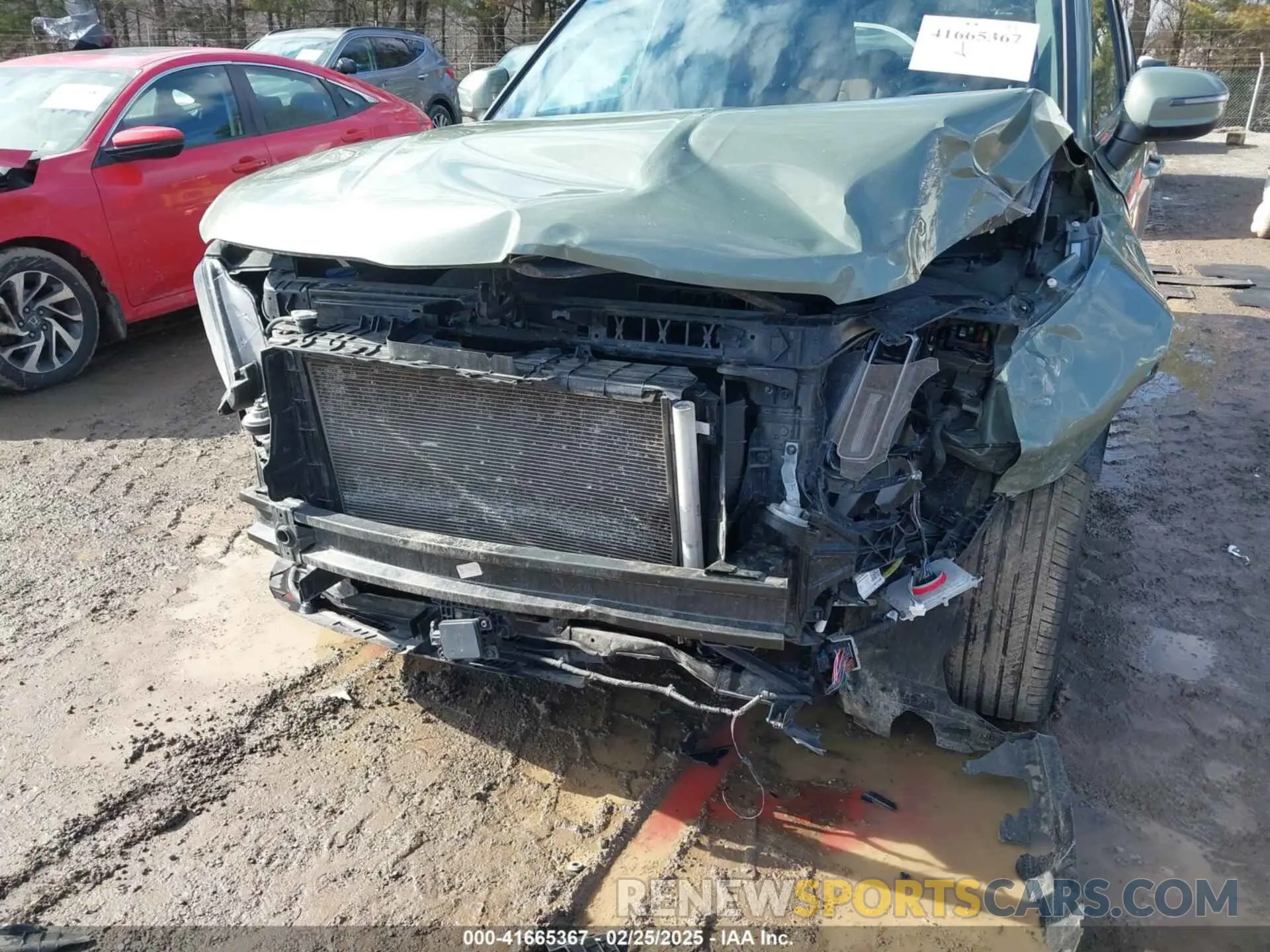 6 Photograph of a damaged car 5XYP3DGC8PG338845 KIA TELLURIDE 2023