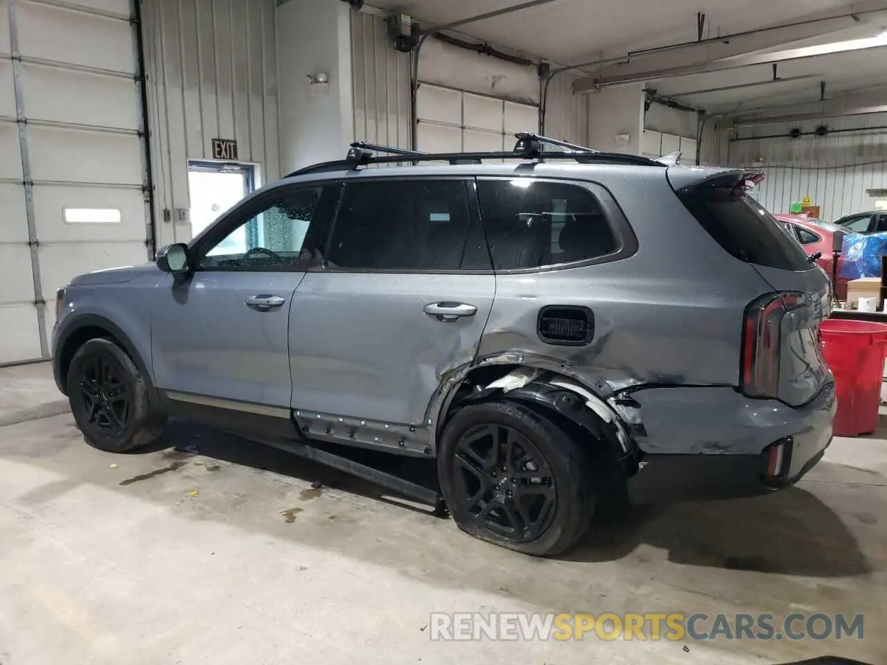 2 Photograph of a damaged car 5XYP3DGC8PG372784 KIA TELLURIDE 2023