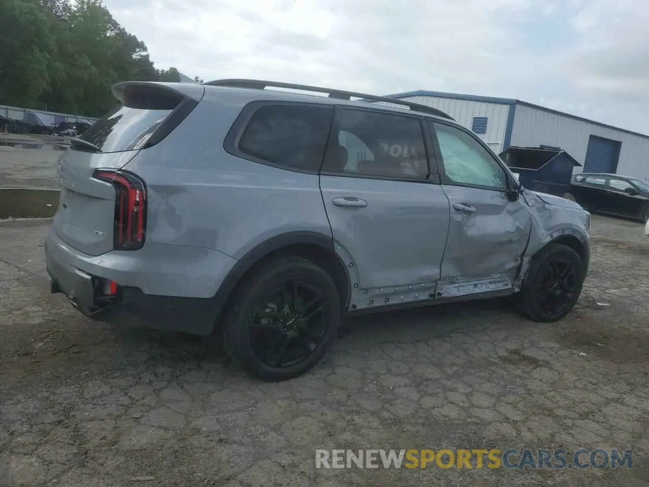 3 Photograph of a damaged car 5XYP3DGC8PG391075 KIA TELLURIDE 2023