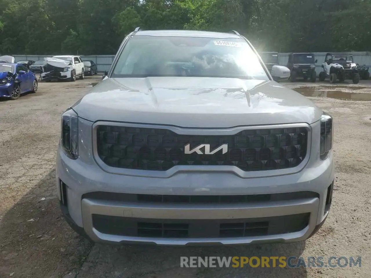 5 Photograph of a damaged car 5XYP3DGC8PG391075 KIA TELLURIDE 2023