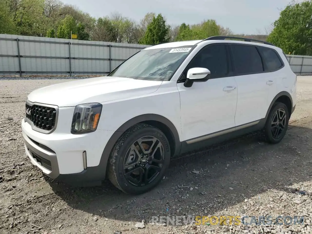 1 Photograph of a damaged car 5XYP3DGC8PG409252 KIA TELLURIDE 2023