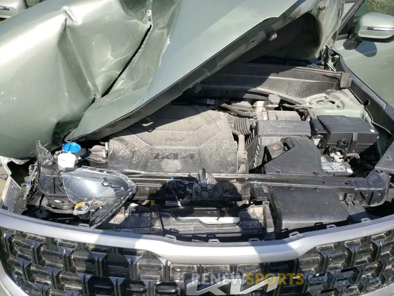 12 Photograph of a damaged car 5XYP3DGC9PG337381 KIA TELLURIDE 2023