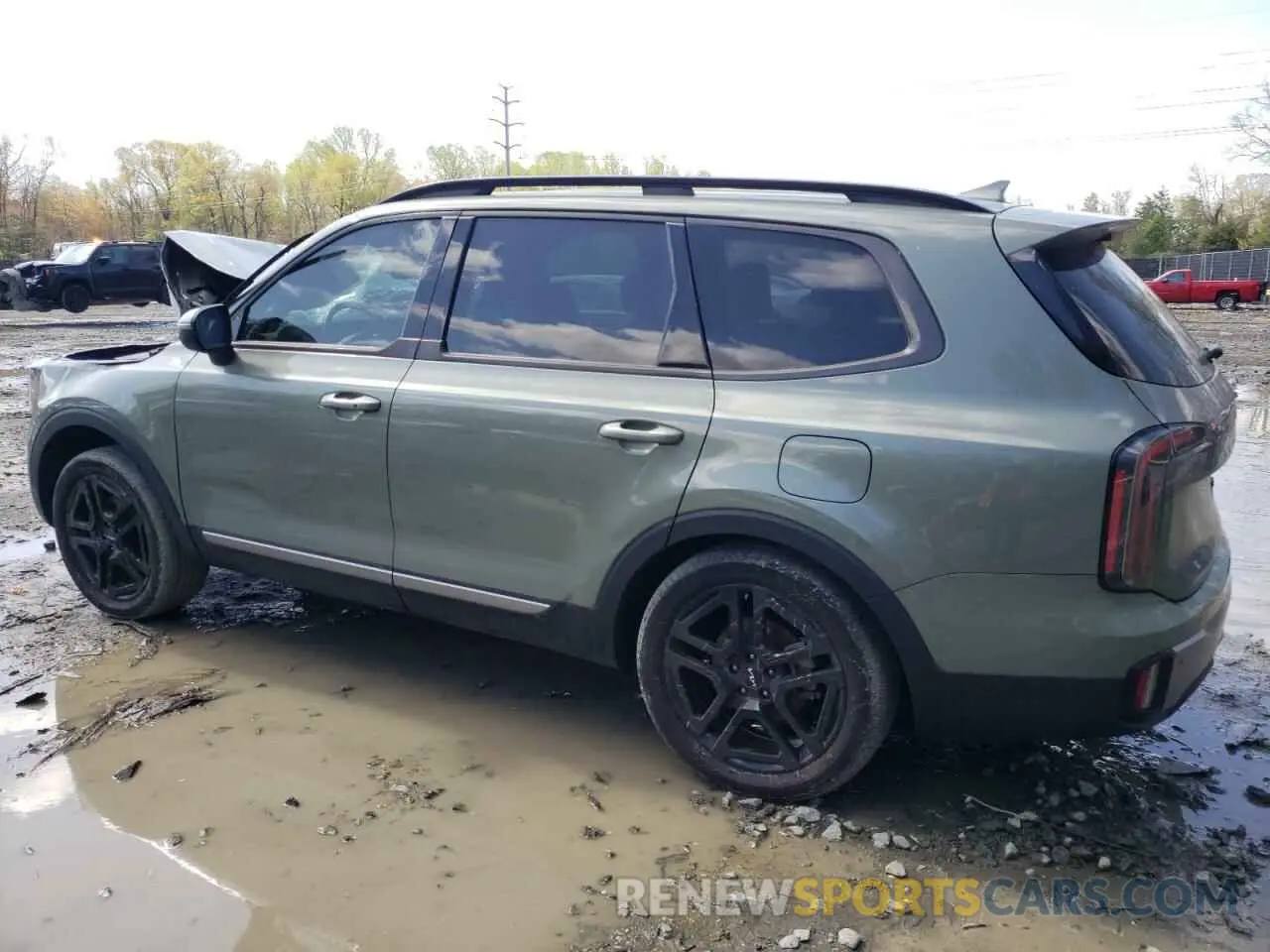 2 Photograph of a damaged car 5XYP3DGC9PG337381 KIA TELLURIDE 2023