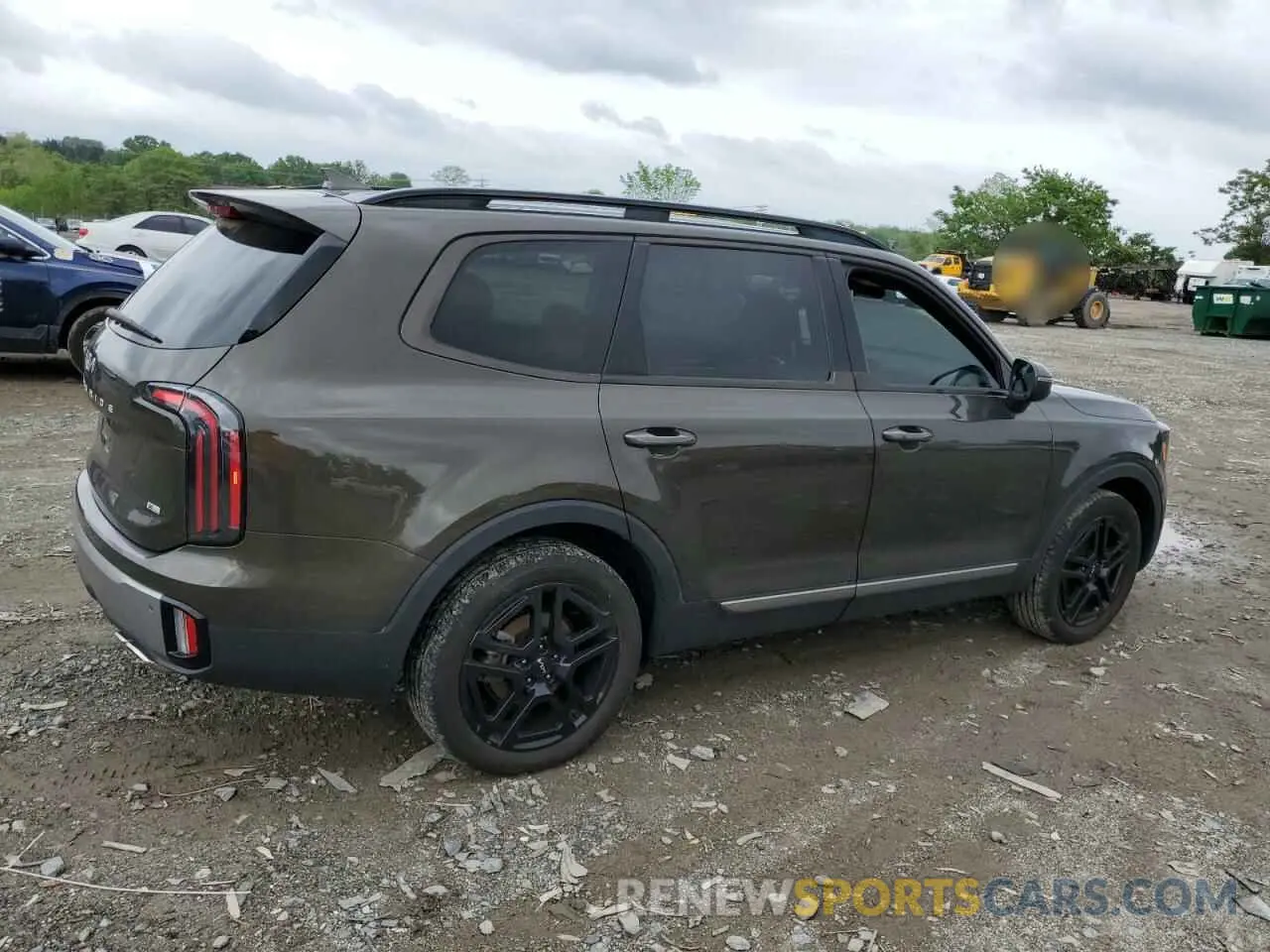 3 Photograph of a damaged car 5XYP3DGCXPG337826 KIA TELLURIDE 2023