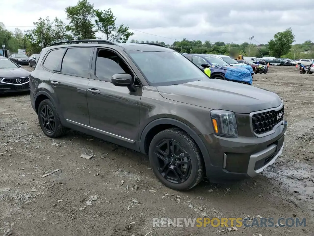 4 Photograph of a damaged car 5XYP3DGCXPG337826 KIA TELLURIDE 2023